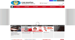 Desktop Screenshot of canmakina.com